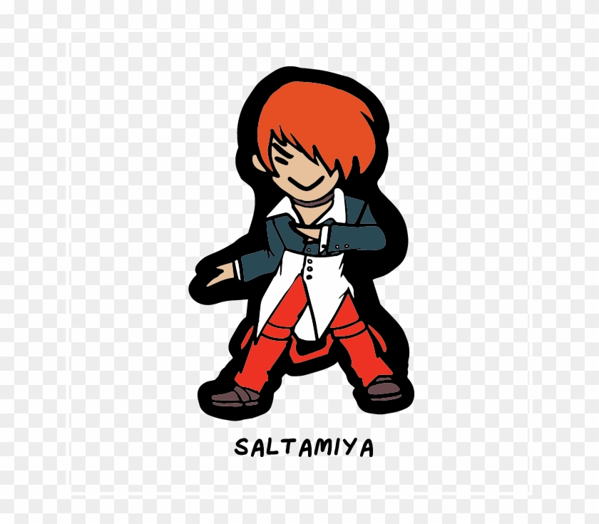 Classic Iori - Cartoon Clipart