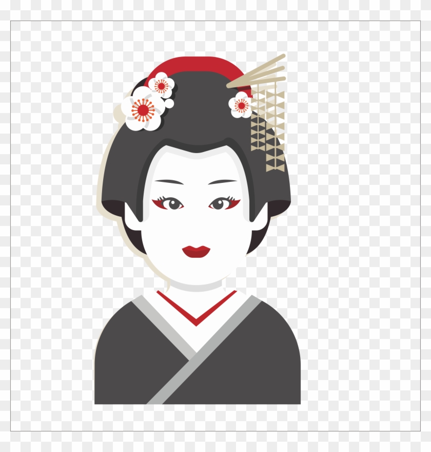 Kimono Clipart Japanese Person - Travel Japan Japan Infographic - Png Download