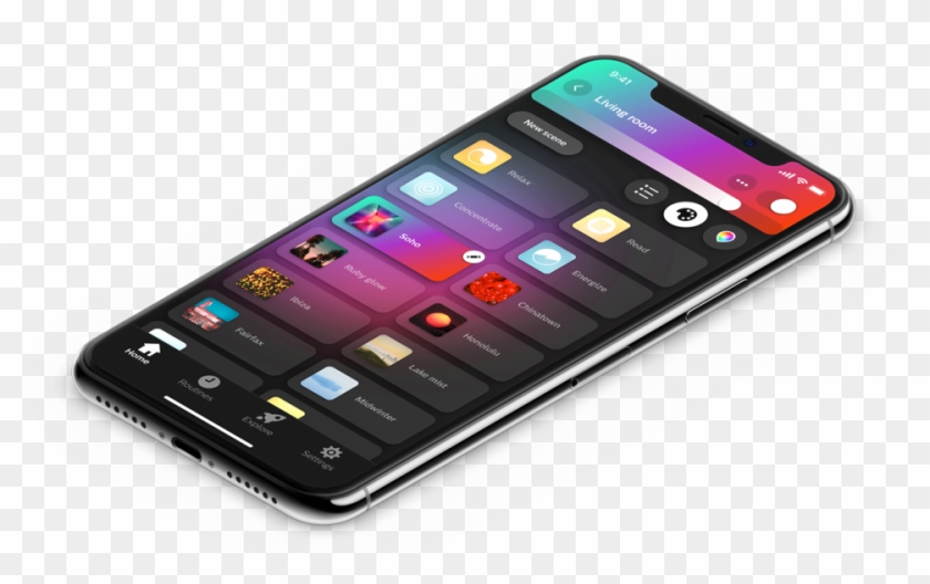 Hue App Scenes - Philips Hue App Png Clipart