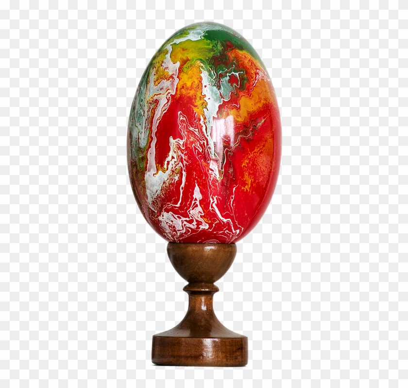 Easter Egg, Easter, Egg, Colorful, Spring, Painted - Globe Clipart