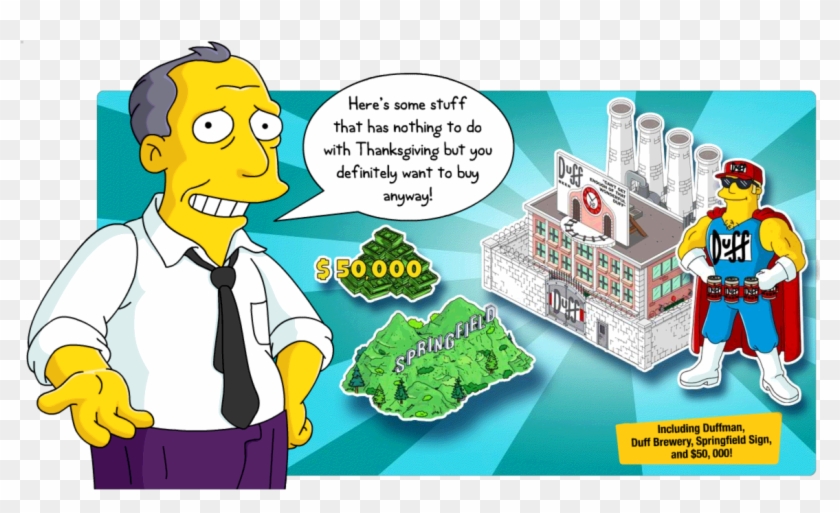 Duff Beer Can Png An Offer The Duff Brewery Duff Beer - Simpsons Tapped Out Black Friday Clipart