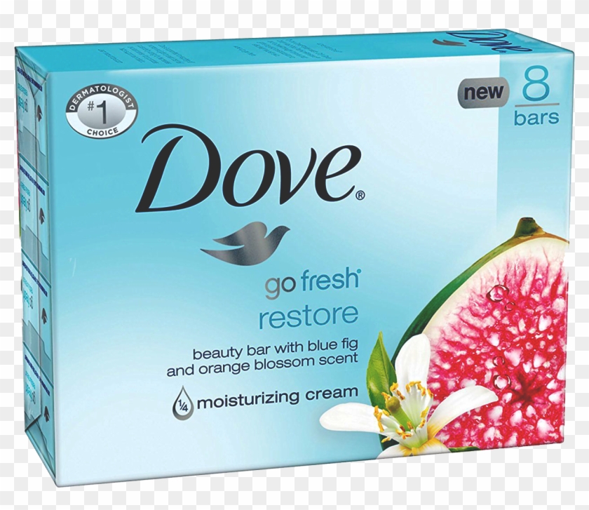 Dove Cream Bath Bar100g - Dove Blue Fig And Orange Blossom Soap Clipart #3361896