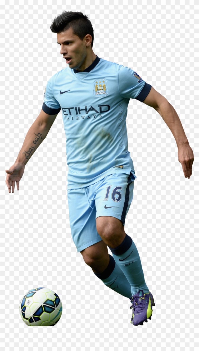 More Free And Manchester City Aguero Png Images - Sane Manchester City Render Clipart