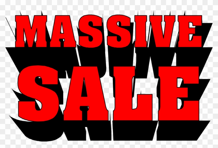 Massive Discounts On Clearance Stock - Poster Clipart