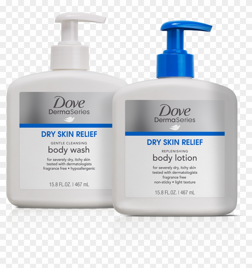 Men Care Deep Clean Body And Face Ⓒ - Dove Dermaseries Dry Skin Relief Gentle Cleansing Body Clipart #3362272