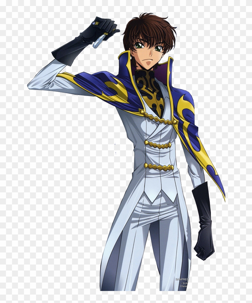 Code Geass Suzaku Kururugi Png , Png Download - Code Geass Suzaku Png Clipart
