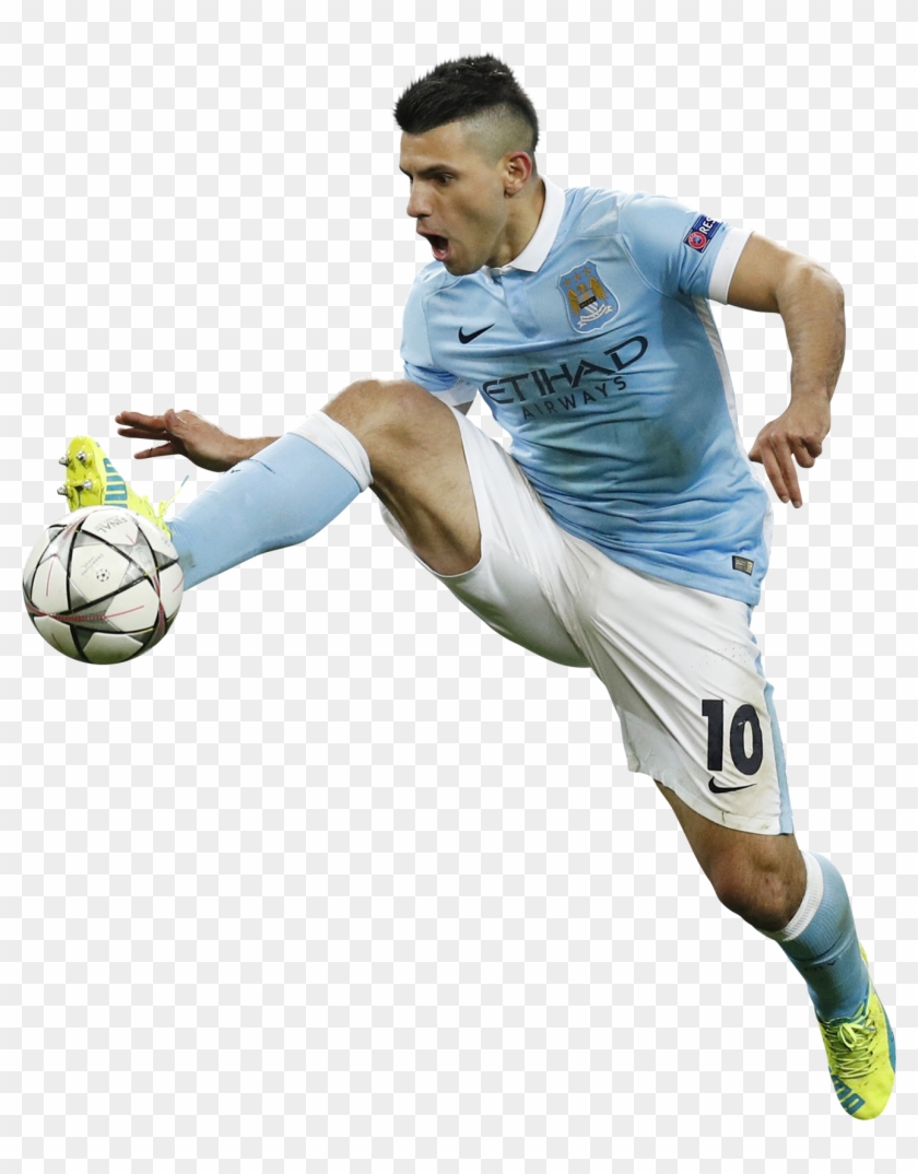 Sergio Aguero Render - Sergio Aguero 2016 Png Clipart