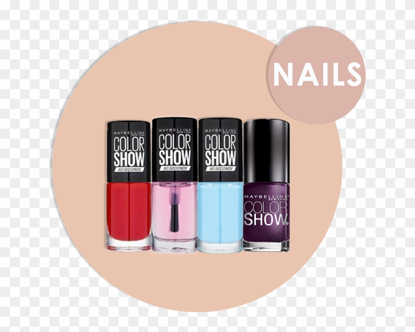 Nails Maybelline - Nail Polish Clipart