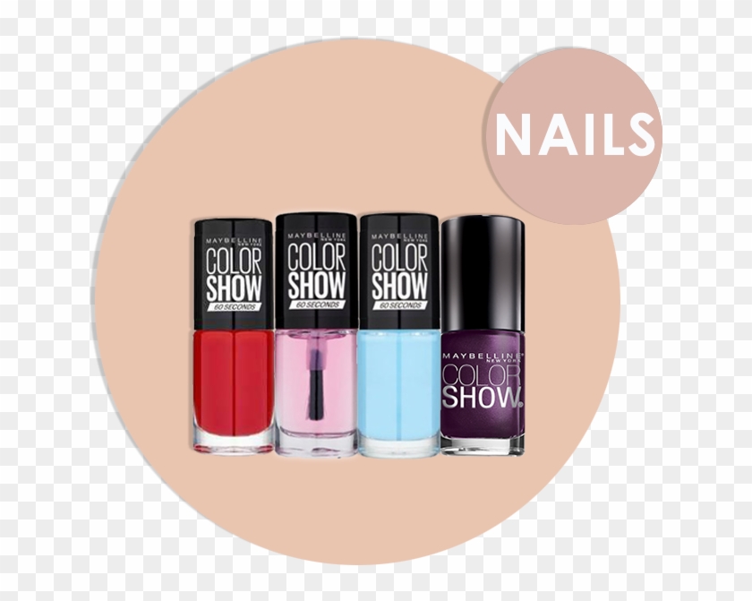 Nails Maybelline - Nail Polish Clipart #3362453