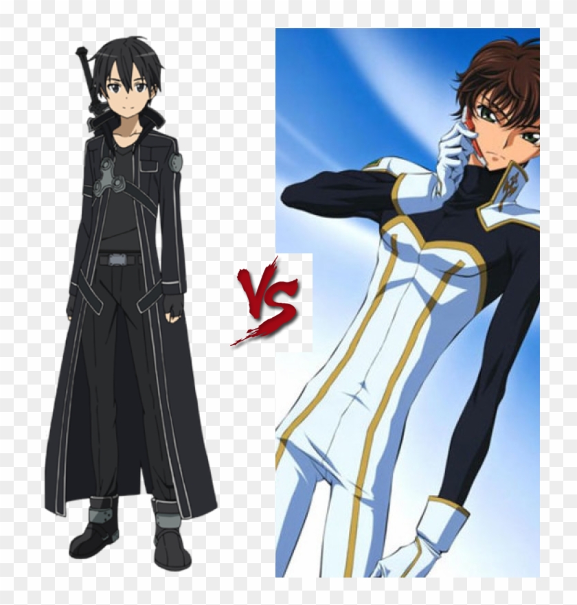 Kirito Vs Light Yagami Clipart