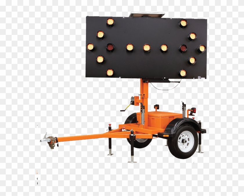 15 Light Arrowboard - Arrow Board Clipart