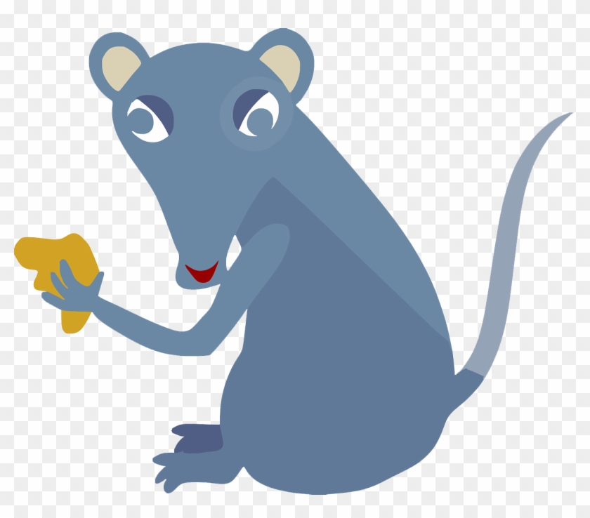 Rat Free To Use Clipart - Mouse Clipart - Png Download