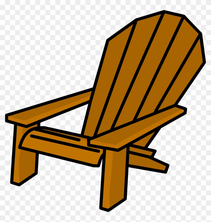 Chair Clipart Deck Chair - Lawn Chairs Clip Art - Png Download