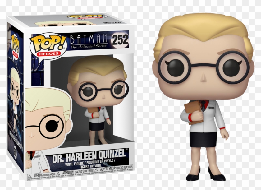 The Animated Series Funko Pop Dr - Dr Harleen Quinzel Pop Clipart