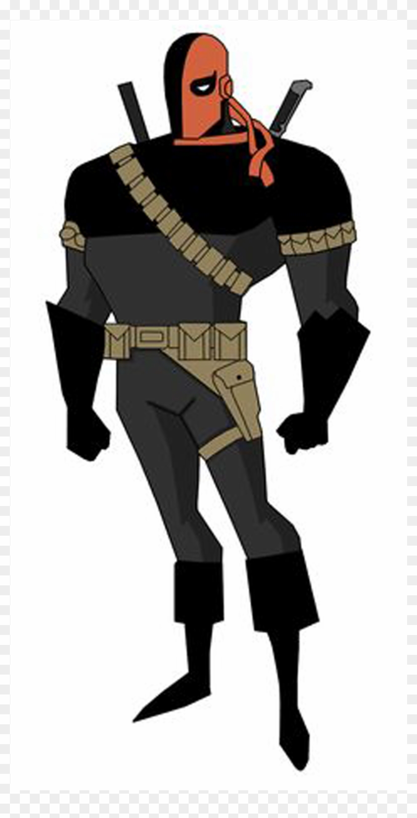 Batman Animated Movies, Son Of Batman, Super Soldier, - Deathstroke Bruce Timm Style Clipart #3363681