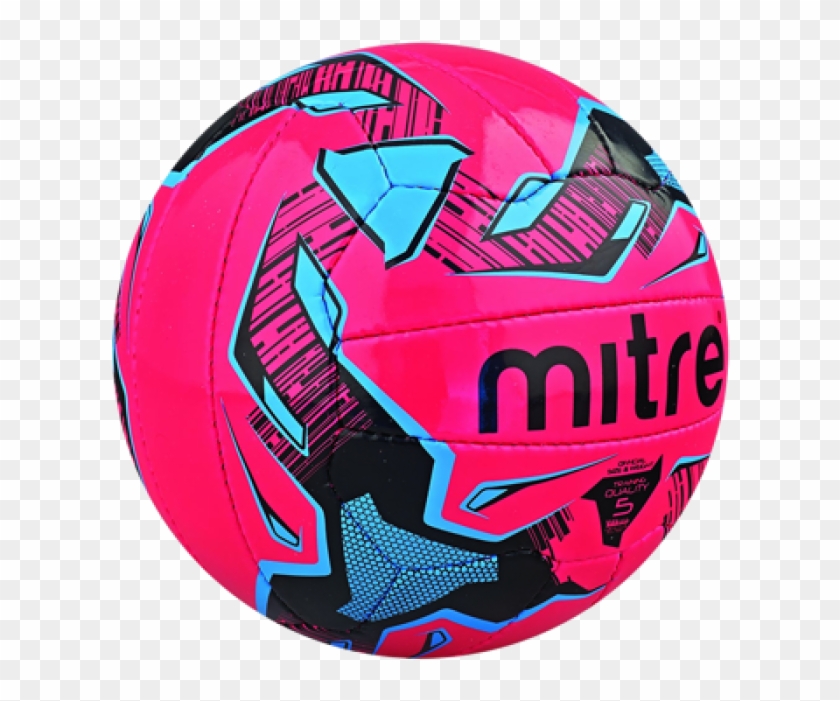 Mitre Malmo Pink Football - Mitre Football Size 2 Clipart #3363924
