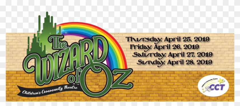 Children's Community Theatre, With A Cast Of Over 100 - Wizard Of Oz Clipart #3364287