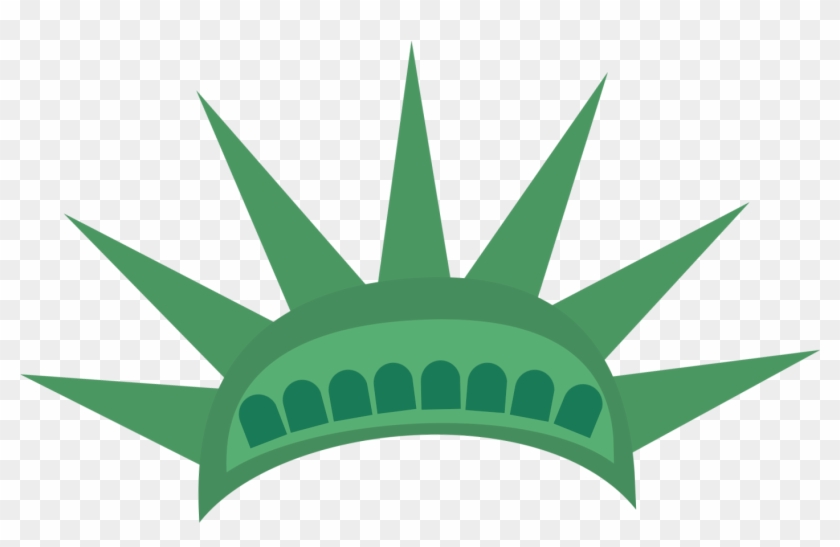 Statue Of Liberty Crown Clipart - Png Download #3364653