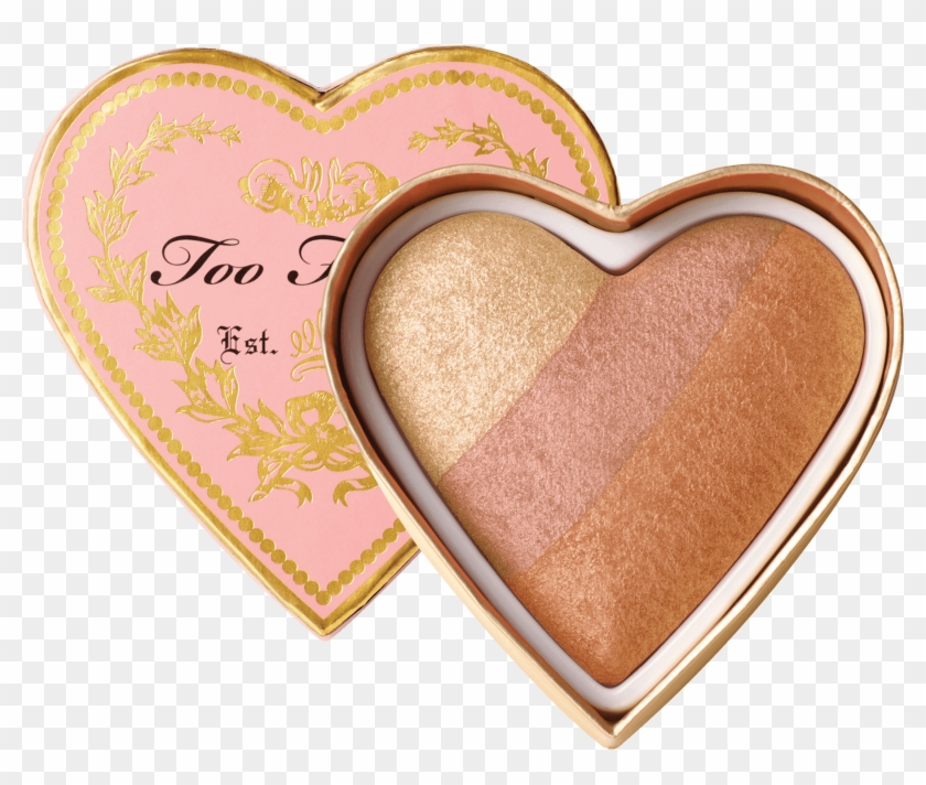 Too Faced Heart Blush Peach , Png Download - Too Faced Sweethearts Blush Clipart #3364926