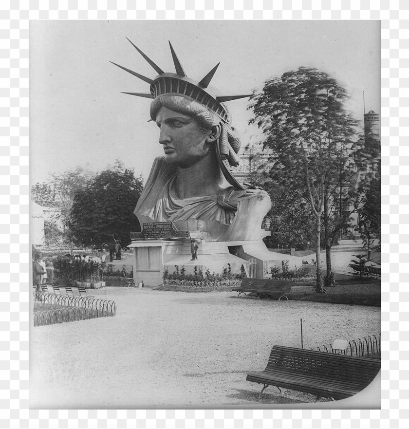 Liberty's Head And Crown Was The Second Part Of The - Statue Of Liberty Old Clipart #3365002