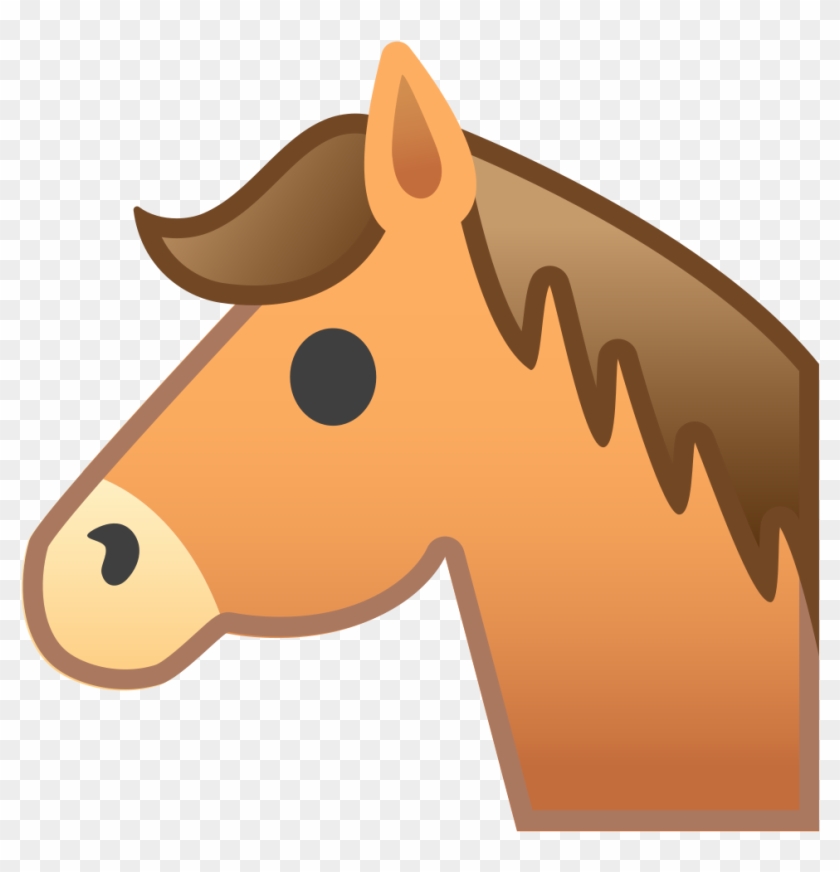 Download Svg Download Png - Horse Emoji Clipart