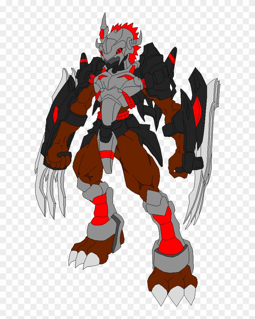 Umbra Wargreymon - Illustration Clipart