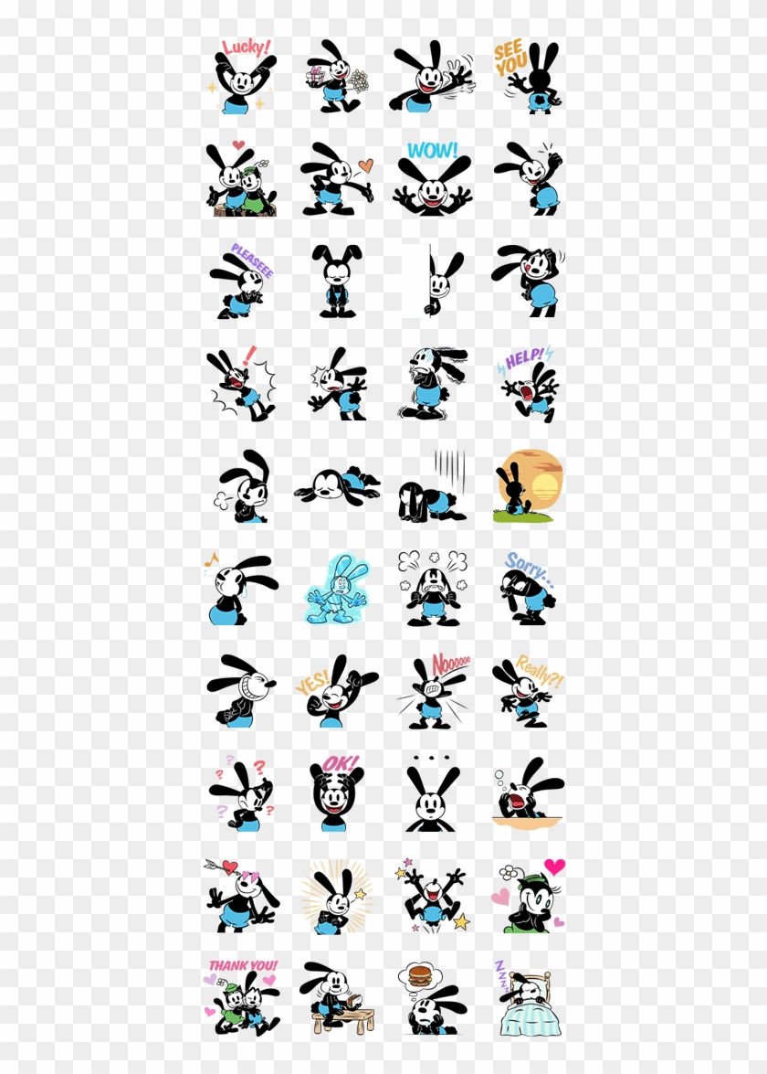 Oswald The Lucky Rabbit Clipart