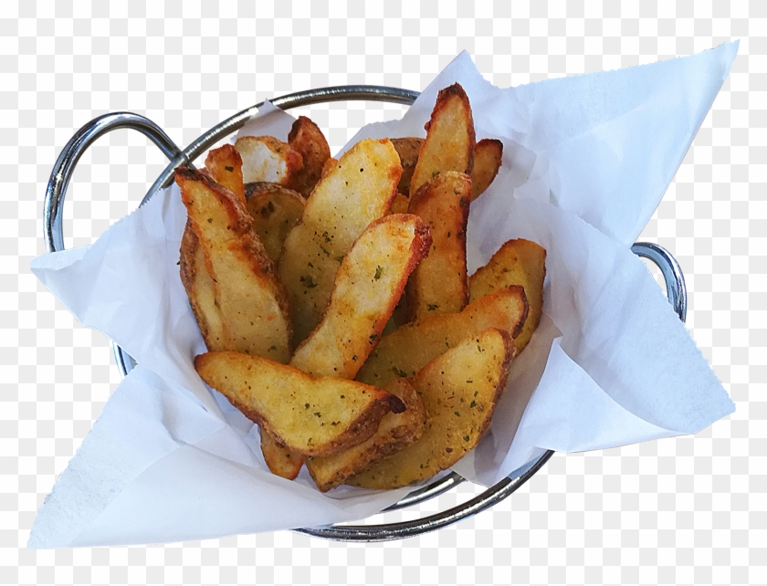Seasoned Potato Wedges - French Fries Clipart