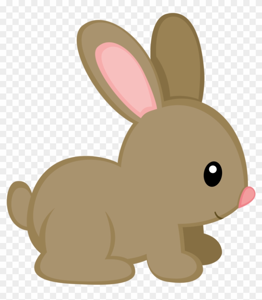 Bunnies Clipart Baby Shower - Bunny Rabbit Clip Art - Png Download