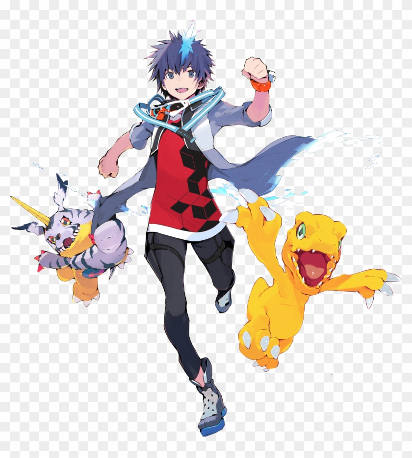 Log In / Register - Digimon World Next Order Main Character Clipart #3365890