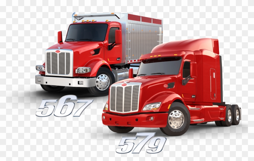 567and 579 Peterbilt - Peterbilt 567 Clipart #3366005