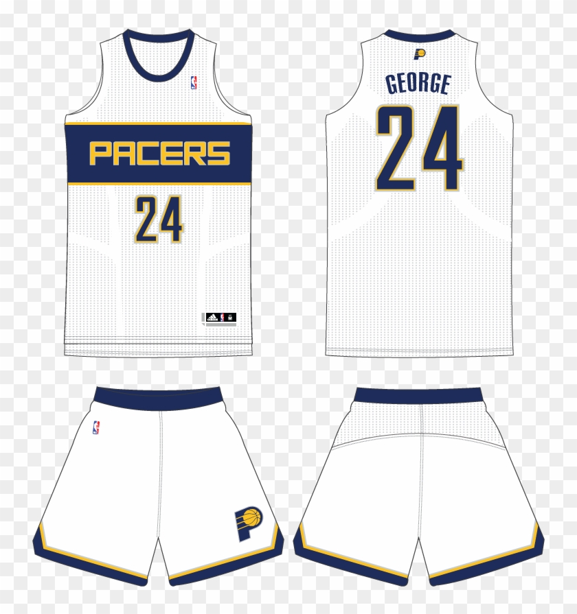 Pacersretro Zps106c35da - Sports Jersey Clipart #3366010