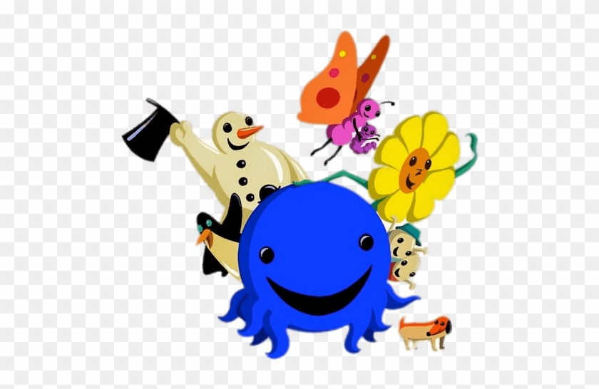 Oswald - Oswald The Octopus Characters Clipart