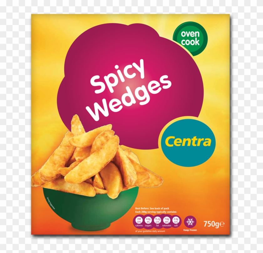 Centra Spicy Potato Wedges 750g - Centra Clipart