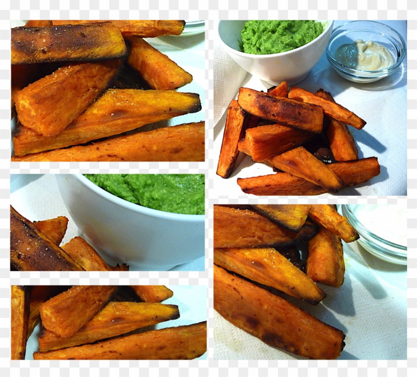 Chunky Sweet Potato Fries A Healthier Way To Enjoy - Potato Wedges Clipart #3366199