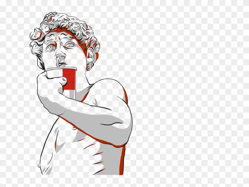 Statue Vector Clipart