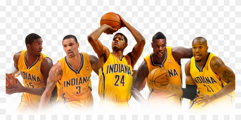 The Indiana Pacers Also Had A Few Individual Achievements - 2004 2005 Indiana Pacers Clipart #3366237