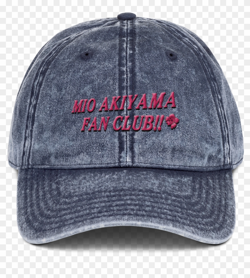 Mio Akiyama Fan Club Vintage Cap - Hat Clipart #3366340