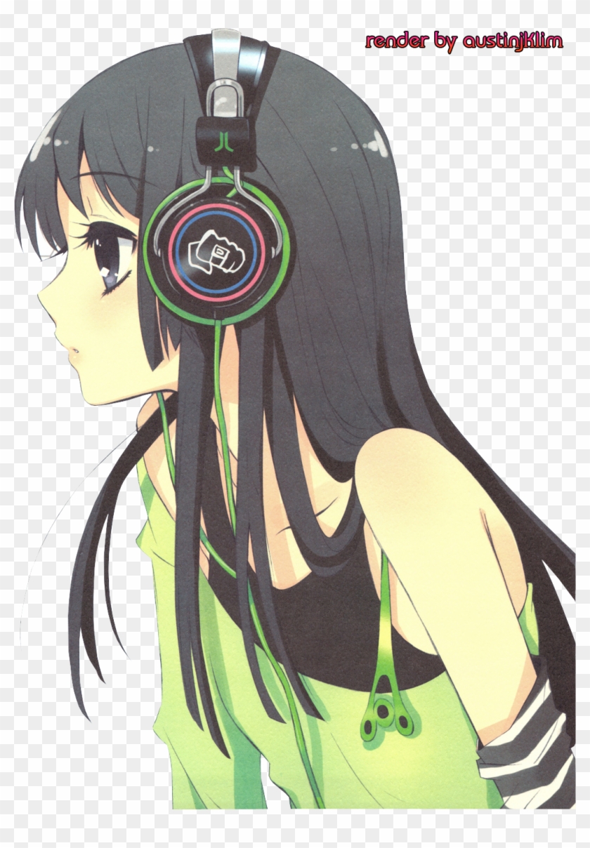 View K On Mio Render By Austinjklim , - Media Player Classic Logo Anime Clipart #3366501