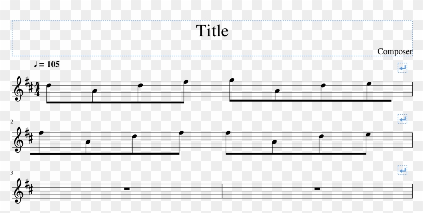 Beam Cross , - Sheet Music Clipart #3366530