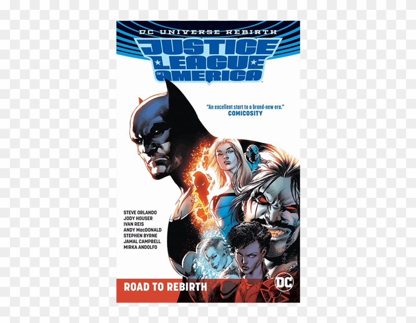 Books - Justice League Of America Rebirth Clipart #3366613