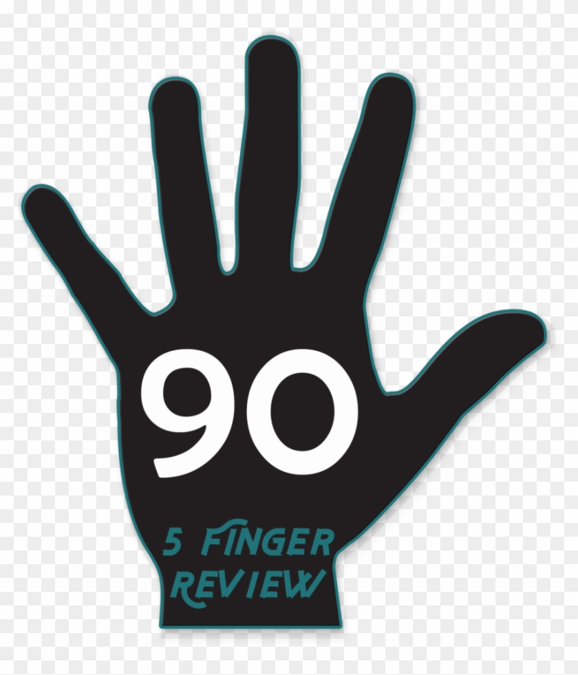 5 Finger Rate - Sign Clipart