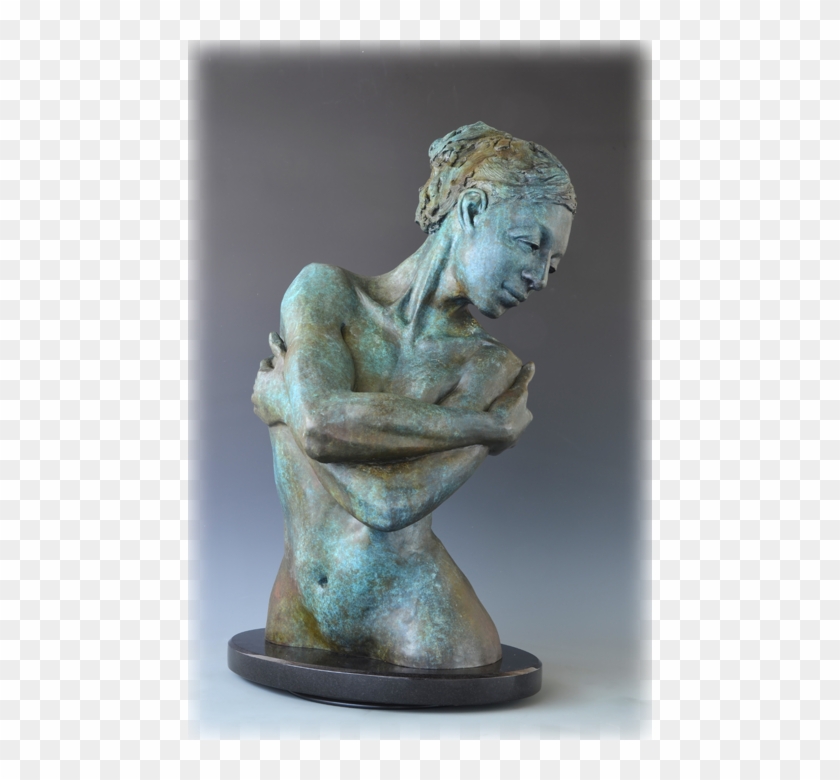 Embrace Bronze Sculpture By David Varnau - David Varnau Sculptures Clipart