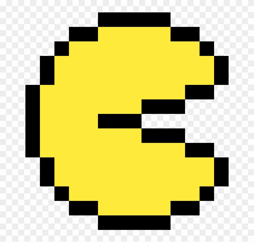 Pacman - Pixel Art Of Pacman Clipart #3366928