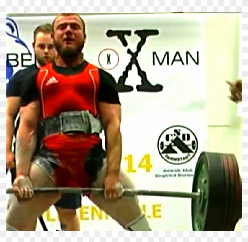 Sumo Deadlift Bloody Nose Germany - Powerlifting Clipart