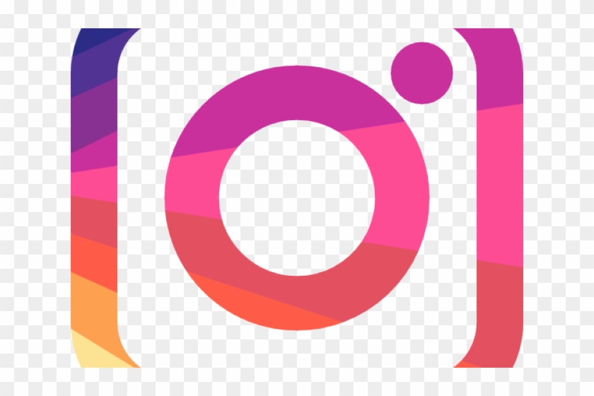 Instagram Clipart Pink - Circle - Png Download
