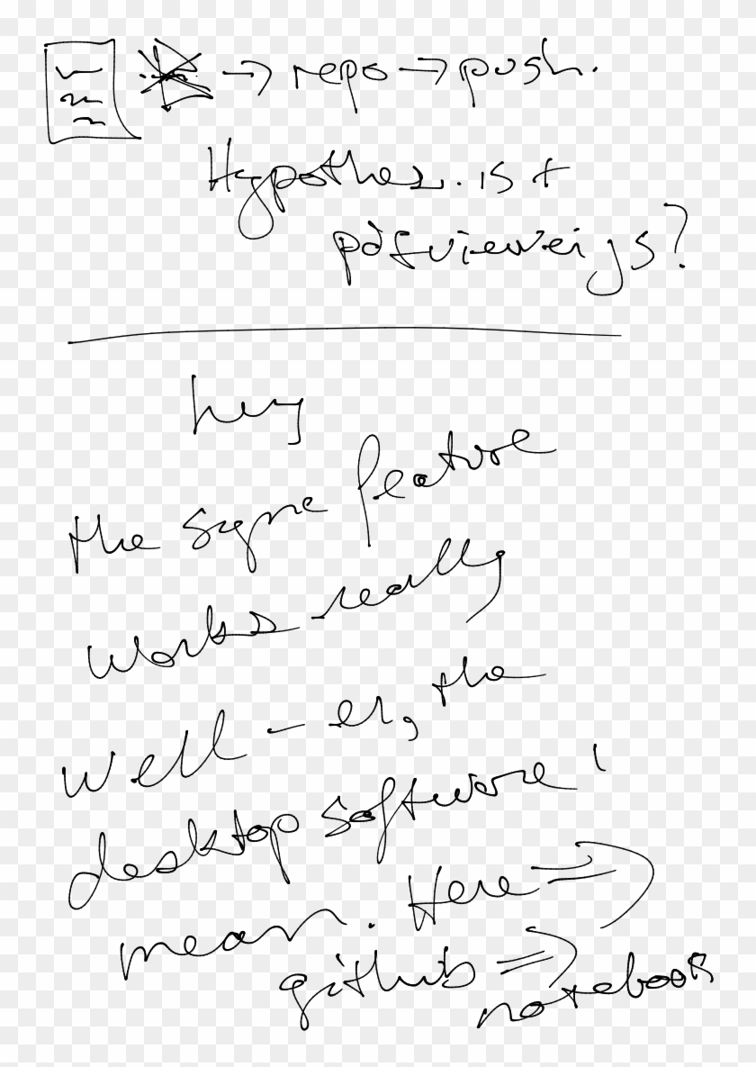 Img - Handwriting Clipart