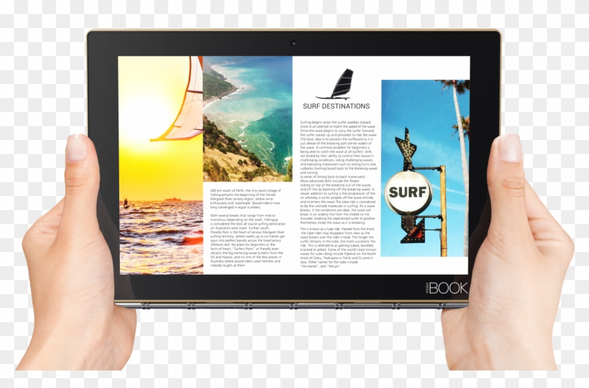 Grid View - Lenovo Yoga Book Clipart