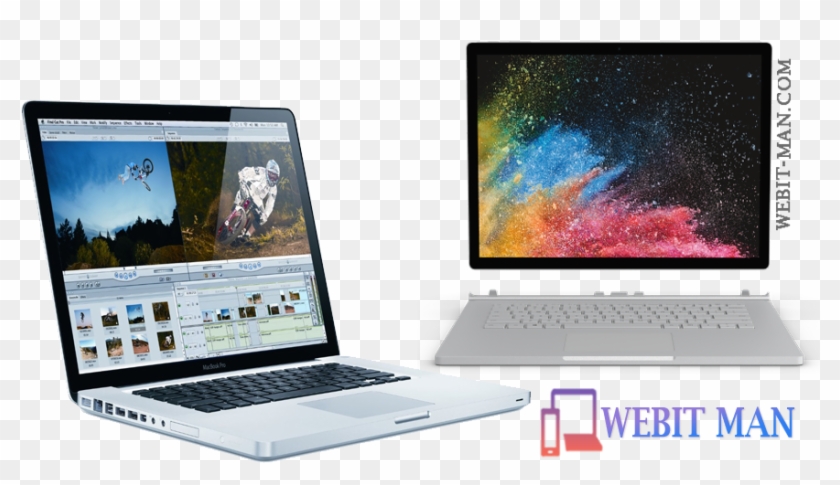 Surface Book 2 Vs Mac Book Pro - Apple Macbook Pro 13 Clipart #3368024