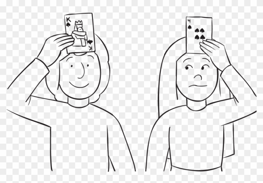 Team Building At - Line Art Clipart #3368155